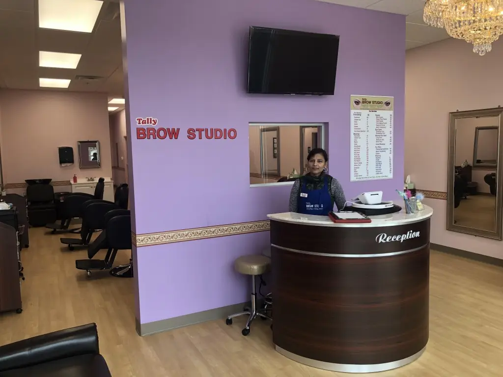 Inside the Tally Brow Studio on Apalachee Parkway, our first location